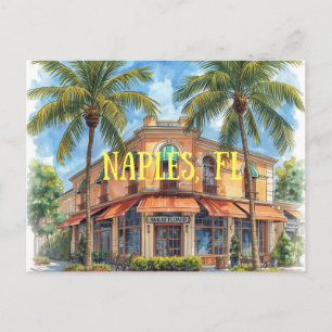Neapel Florida träumend Postkarte