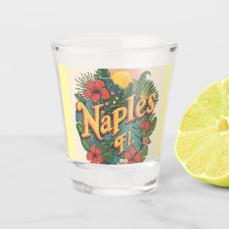 Neapel Florida träumend Schnapsglas