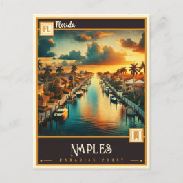Neapel, Florida | VINTAG Postkarte