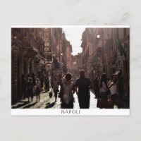 Neapel-Gebäude (Neapel) Postkarte