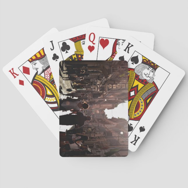 Neapel-Gebäude (Neapel) Spielkarten (Rückseite)