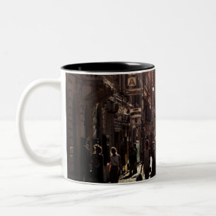 Neapel Gebäude (Neapel) Zweifarbige Tasse