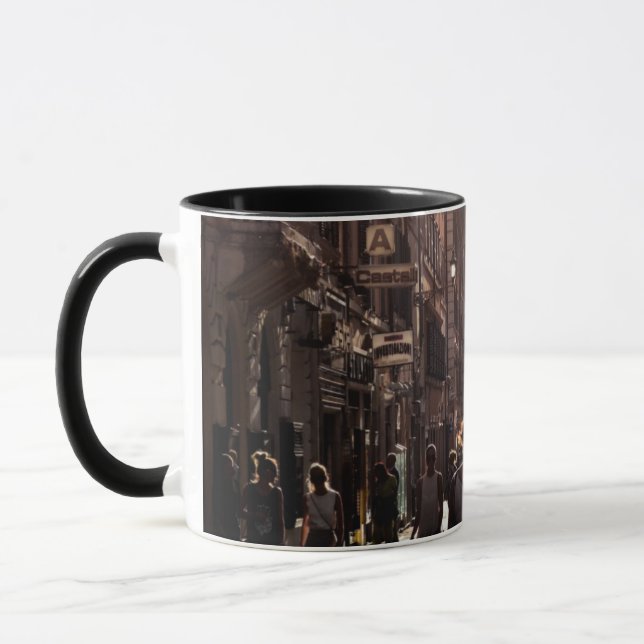 Neapel-Gebäude Tasse (Links)