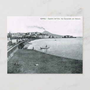 Neapel, Hafen und Ufer 1908 Postkarte