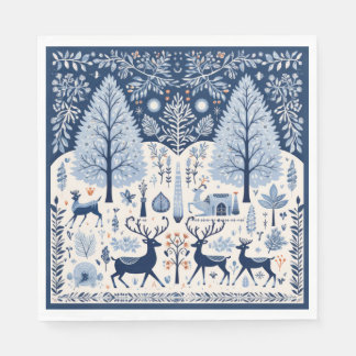 Neapel in der Saison Serviette