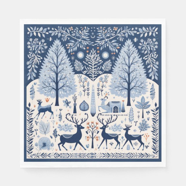 Neapel in der Saison Serviette (Vorderseite)