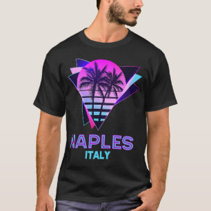 Neapel Italien 80er Palm Tree Retro Vintag Italian T-Shirt