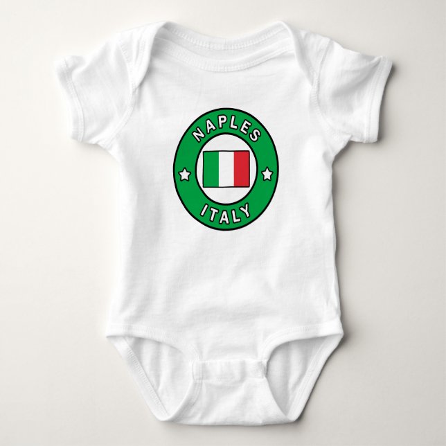 Neapel Italien Baby Strampler (Vorderseite)