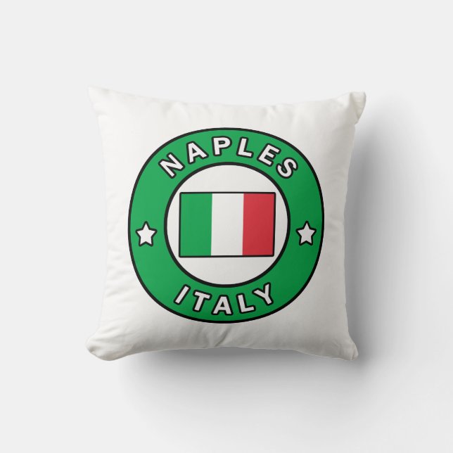 Neapel Italien Kissen (Vorderseite)