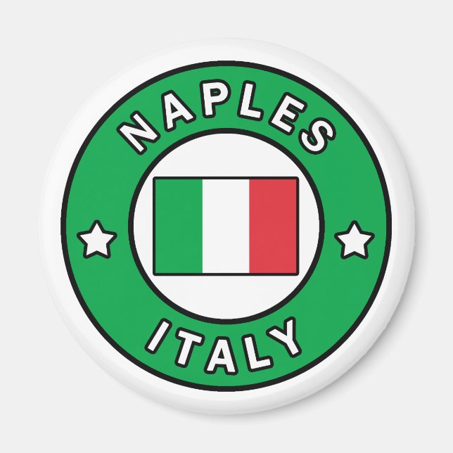 Neapel Italien Magnet (Vorne)