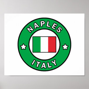Neapel Italien Poster