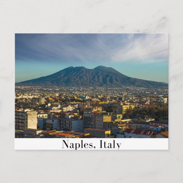 Neapel, Italien Postkarte (Vorderseite)