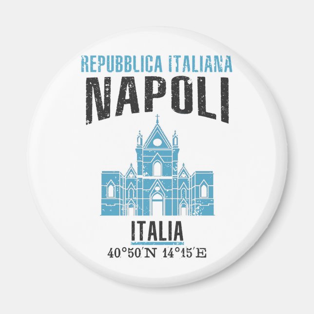 Neapel Magnet (Vorne)