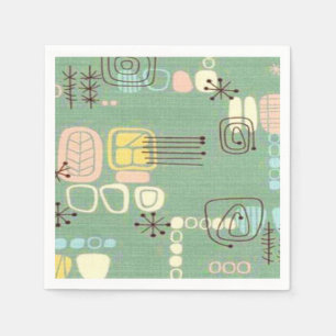 Neapel Napkins, ein modernes Grafikdesign aus dem  Serviette