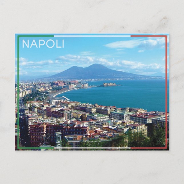 Neapel - Napoli Postcard. Postkarte (Vorderseite)