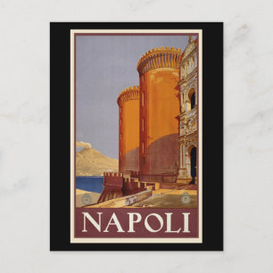 Neapel - Napoli Vintag Postkarte
