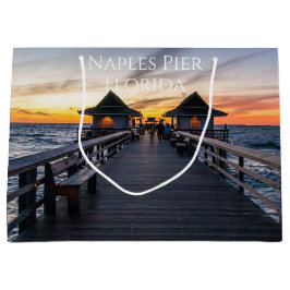 Neapel Pier Florida Geschenktasche Große Geschenktüte