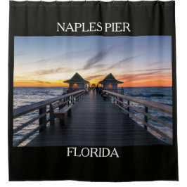 Neapel Pier Florida Vacation Beach House Duschvorhang