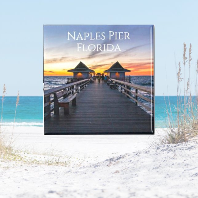 Neapel Pier in Florida Novelty Magnet (Von Creator hochgeladen)