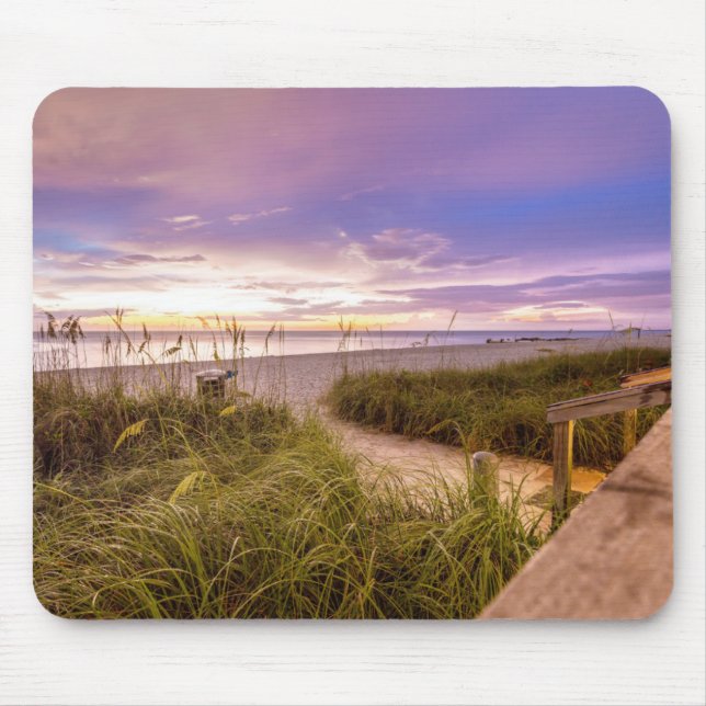 Neapel-Strand-Ufer und ruhiger Ozean | Florida Mousepad (Vorne)