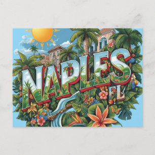 Neapel träumend postkarte