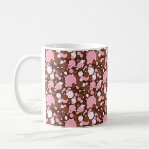 Neapolitan Dots 03-Brown Med. Kaffeetasse