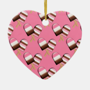 Neapolitan Ice Cream Bars 01-HEART ORNAMENT