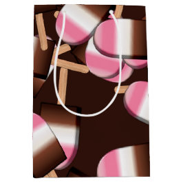 Neapolitan Ice Cream Bars 2 GIFT BAG Mittlere Geschenktüte