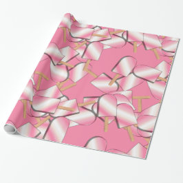 Neapolitan Ice Cream Bars-Straw-Van-GIFT WRAPPING Geschenkpapier