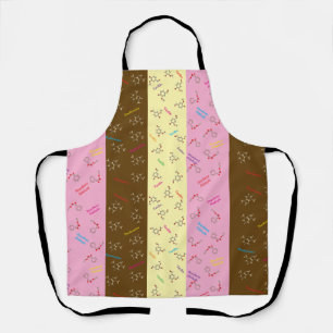 Neapolitan Ice Cream Chemie Schürze