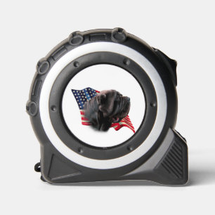 Neapolitan Mastiff Flag Maßband