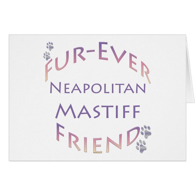 Neapolitan Mastiff Furever (Vorderseite (Horizontal))