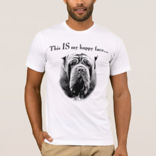 Neapolitan Mastiff Happy Face T-Shirt