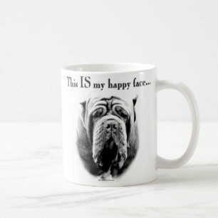Neapolitan Mastiff Happy Face Tasse