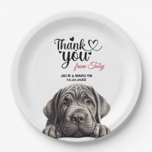 Neapolitan Mastiff Pappteller