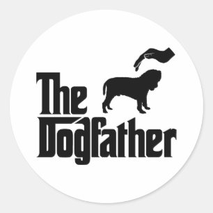 Neapolitan Mastiff Runder Aufkleber