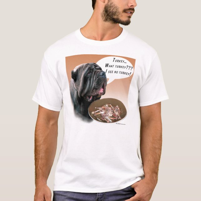 Neapolitan Mastiff Türkei T-Shirt (Vorderseite)