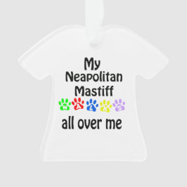 Neapolitan Mastiff Walks Design Ornament