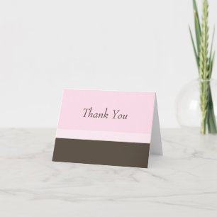 Neapolitan Vielen Dank Hinweis (pink) Dankeskarte