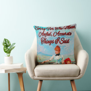 Neapolitanische Beauties von Vittorio Matteo Corco Kissen