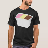 Neapolitanische Eiscreme