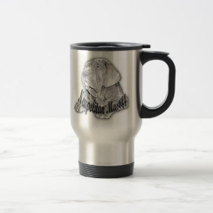 Neapolitanische Mastiff-Reise-Tasse Reisebecher
