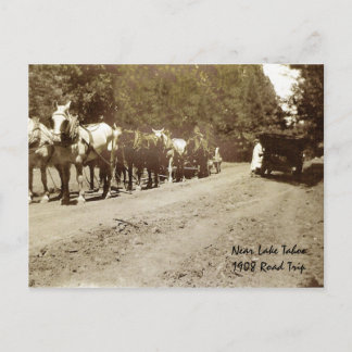 Near Tahoe - 1908 Postkarte