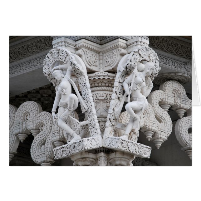 Neasden Tempel - Baps Shri Swaminarayan Mandir (Vorderseite (Horizontal))