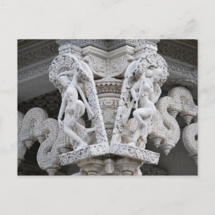 Neasden Temple - Baps Shri Swaminarayan Mandir Postkarte