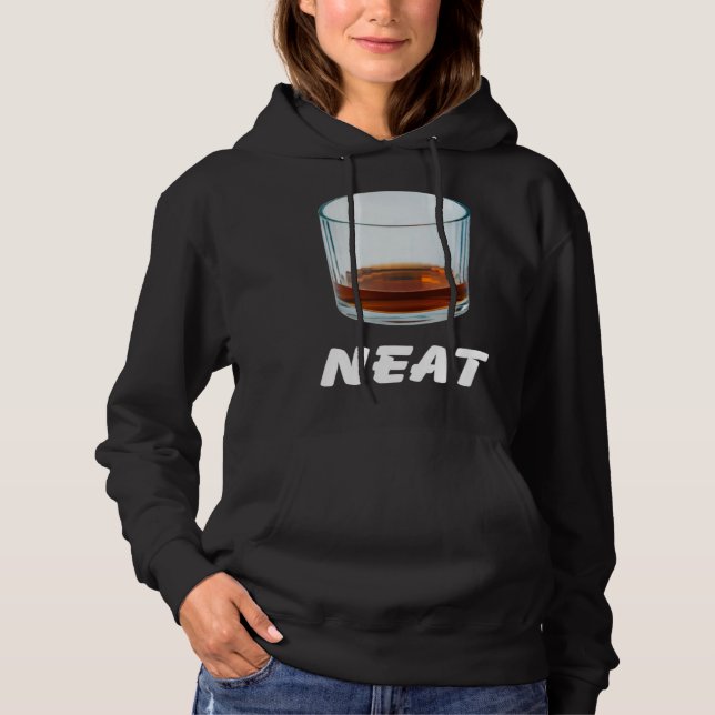Neat   Bourbon Whiskey Hoodie (Vorderseite)
