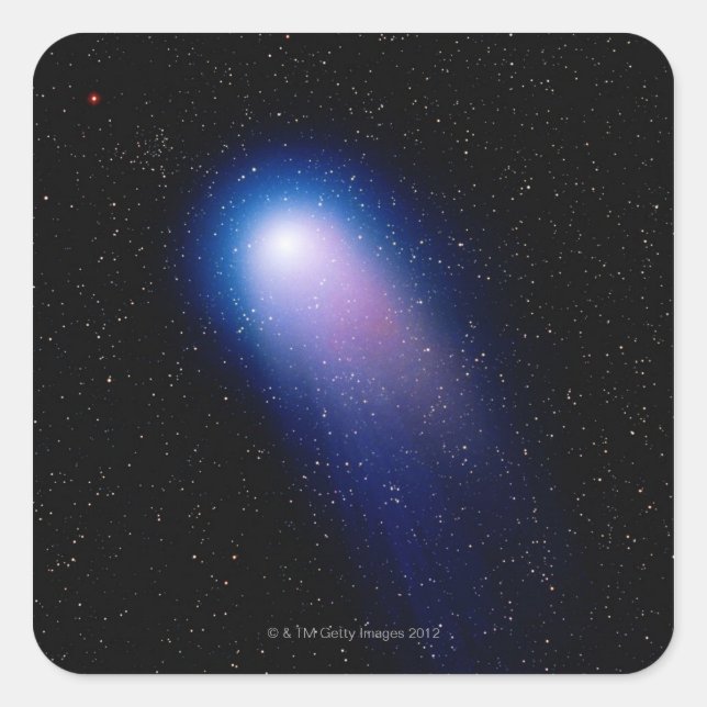 NEAT Comet Quadratischer Aufkleber (Vorderseite)