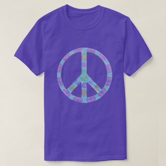 Neato Pastel Peace Symbol T-Shirt (Design vorne)