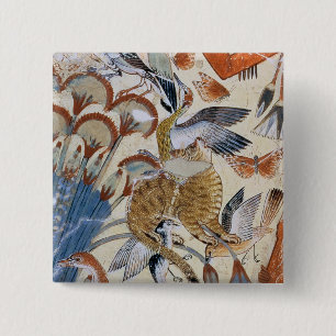 Nebamun Jagd in den Sümpfen mit seiner Ehefrau Button