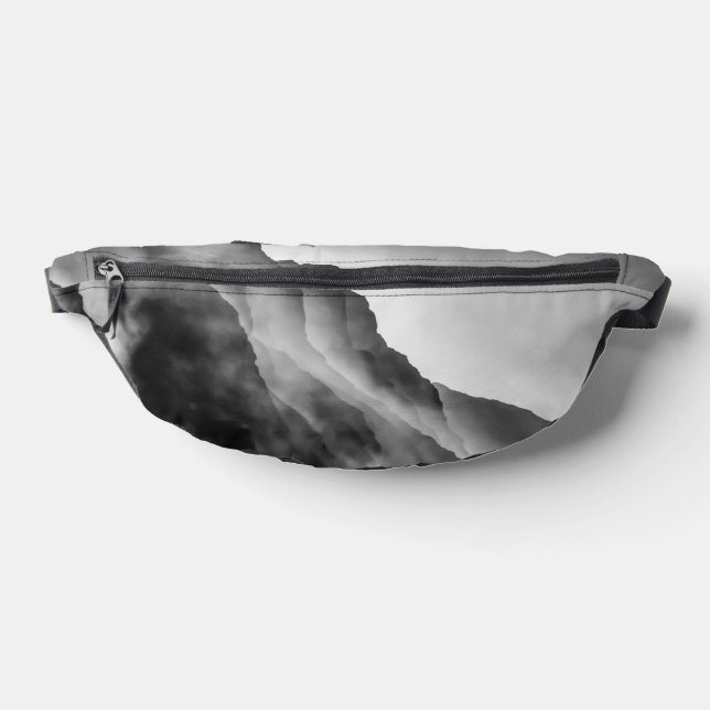 Nebel auf den Felsen Bauchtasche (Ablage )